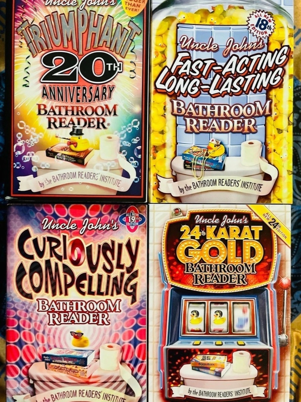 Uncle John's Bathroom Reader 20th Anniversary Bathroom Reader, Fast-Acting